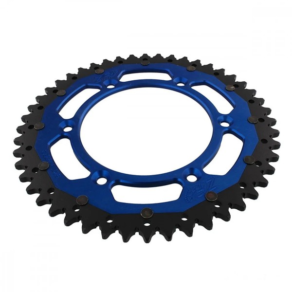 Kettenrad Alu Blau 48-ZäHne 520-Teilung FüR KTM SX-F 505 Racing Bj. 2007-2008-image