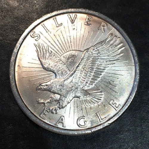 1oz Silver Bullion Classic Sunshine Minting Silver Eagle WE COMBINE SHIP #R738