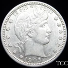 1905 BARBER QUARTER ~ INCREDIBLE ORIGINAL 25c COIN ~ FREE SHIPPING ~ TCC