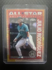 2025 Topps Chrome 1990 Topps Silver Pack All-Star Julio Rodriguez #90ASC-48 Mojo