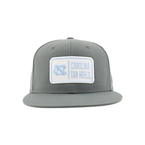 ZHATS NCAA Officially Licensed NC Tarheels Hat Flat Snapback Z11 Defer Dark Gray - Picture 2 of 4