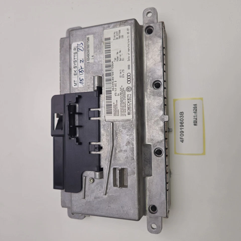 Audi A5 2005-2011 navegación interfaz multimedia pantalla de visualización 4F0919603B Foto 2 de 4