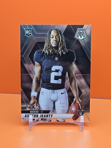 ⚫️⚪️⚫️ 2025 MOSAIC ASHTON JEANTY #287 ROOKIE IMAGE VARIATION LAS VEGAS RAIDERS  - Picture 1 of 2