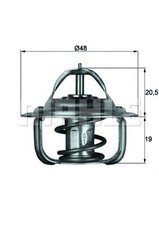 THERMOSTAT COOLANT FITS: OPEL VAUXHALL CORSA A TR 1.0 /1.2 S /1.2 N /1.3 /1.3