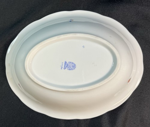 Herend ROTHSCHILD BIRD 10” Oval Serving Dish RO-12 (KMT) - Picture 5 of 9