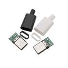 USB-C 3.1 Type-C Stecker mit 24-Pin PCB DIY Lötstecker für Datenkabel Reparatur