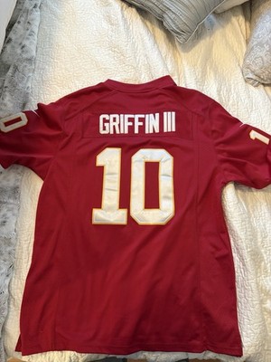 Nike NFL Robert Griffin III Washington Redskins Jersey Red Gold XL