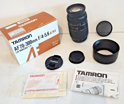 Tamron Zoomobjektiv AF70-300mm f/4-5.6 Di LD Macro 1:2 Model A17P Blendlichtblende Filter - Bild 18 von 18