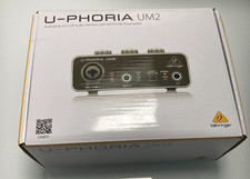 Behringer U-PHORIA UM2 Single Channel Audio Interface - Black