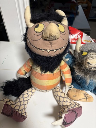 Juego completo de 4 animales de peluche Where the Wild Things Are - Imagen 2 de 7