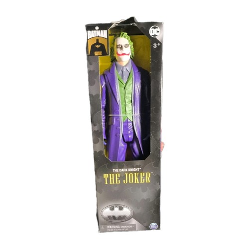 The Joker 12" Heath Ledger Action Figure DC Batman 85 anni Il Cavaliere Oscuro Nuovo - Foto 1 di 3