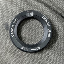 Original Name Ring For Canon QL 17 G III. Replacment Part.