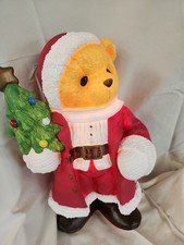 Enesco Cherished Teddies Santa Bear - Lighted 1998 - 18  Tall