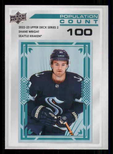 2022-23 Upper Deck Population Count 100 #PC47 Shane Wright - Bild 1 von 2