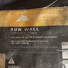 Ozark Trail Sun Wall for 10' x 10' Straight Leg Canopy for Camping , Dark Grey