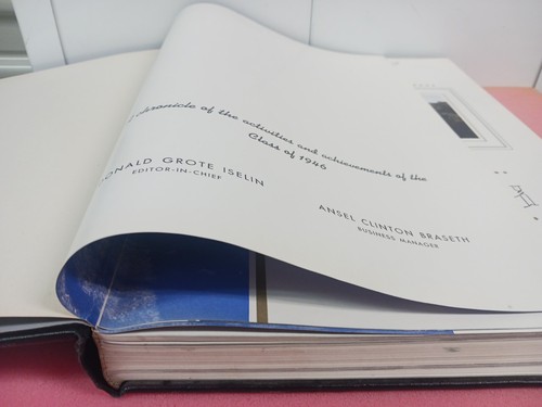 1946 Lucky Bag US Naval Academy Yearbook Jimmy Carter Class Hardcover - Picture 10 of 24