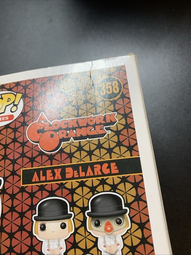 Funko Pop! Vinyl: Alex DeLarge #358 Box beschädigt siehe Bilder - Bild 8 von 9