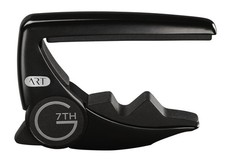 Performance 3 Guitar Capo - Steel String Satin Black - 52mm - Adaptive Radius...