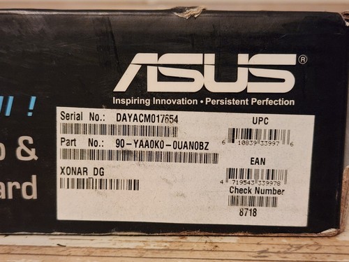 NEW Open Box- ASUS PCI Express Xonar DGX Sound Card PCIE 5.1 Audio Headphone AMP - Picture 3 of 10