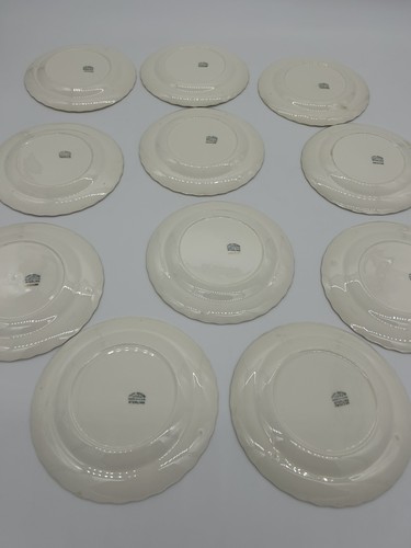 Set Of 12-1930’s Princess By Pope Gosser 6” Bread Butter Plates Pink Rose Gold - Picture 8 of 13