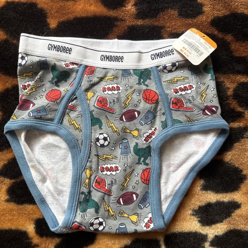 NWT Gymboree Boys Cotton Underwear Lot Of 4 Briefs Size M (7-8) - Picture 4 of 9