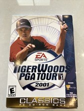 Tiger Woods PGA Tour 2001 Big Box Sealed - PC CD ROM Golf EA Brand New