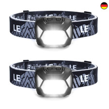 LED Stirnlampe mit 6 Modi | Drehbarer Lampenkopf | Leicht und Flexibel