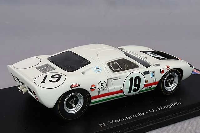 Spark US252 1/43 GT40 #19 5TH 12H SEBRING 1967 N. VACCARELLA - U. MAGLIOLI - Imagen 3 de 4