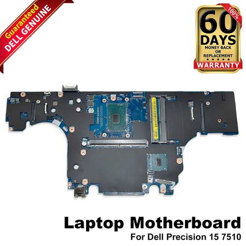 Dell Precision 15 7510 Motherboard Intel Xeon E3-1505m V5 2.80GHz GN24K - Picture 1 of 7