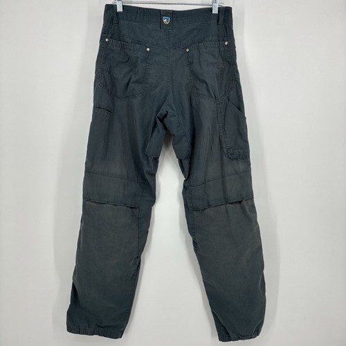 KUHL Konfidant Air Pants Men 32x32 Gray Hiking Nylon Cotton Outdoor Active - Afbeelding 2 van 21