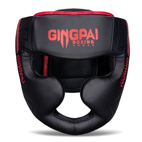 Boxing Headguard – Gingpai MMA Sparring Helmet Mauy thai protective face guard - Picture 4 of 19