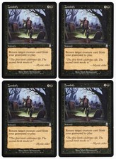Zombify x4 4x 2001 Odyssey PLAYSET Black Uncommon Sorcery MTG NM AZ1