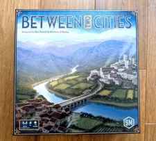 Between Two Cities Tile Drafting board game Stonemaier Complete.