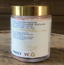 Truly Vegan Collagen Booster Anti-Aging Tightening Body Polish ~ 2 fl oz ~ NEW