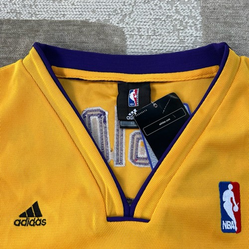Adidas Los Angeles Lakers Swingman Ramon Sessions Gold Jersey Men’s 52 NWT - Picture 6 of 13