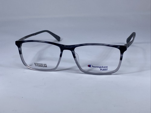 CHAMPION CUFL4005 TITANIUM NOS Gray Clear 58-16-150 Eyeglasses Frame - Picture 11 of 11