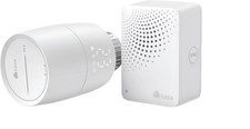TP-LINK Kasa KE100 Smart Thermostatisches Heizkörperventil Starter Kit, Weiß