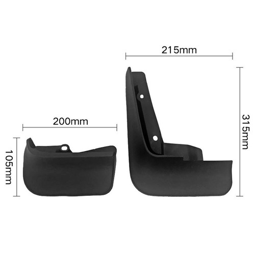 Vehicle Mudguards for T5 For T6 T7 Front and Rear with Easy Installation - Picture 6 of 24