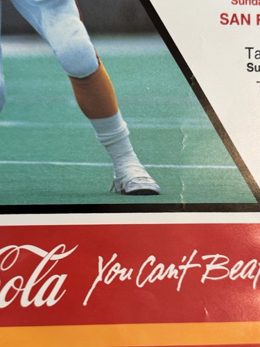 Tampa Bay Buccaneers Vintage Football Schedule Poster Sports 1987 - Picture 8 of 12