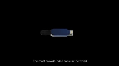 Incharge X - Universal 6 in 1 Data & Power Cable USB-C OTG 100w in Saphire Blue - Video 1 of 1