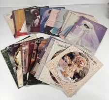 Paradise Crochet Collector Doll Dress Pattern Instruction Lot of 28