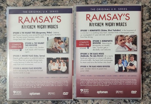 Gordon Ramsay’s Kitchen Nightmares Original UK Serie 1 & 2 DVD 1. 2. Staffel - Bild 5 von 9