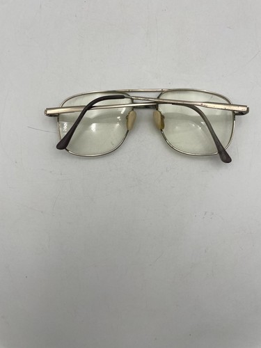 Montatura occhiali da vista unisex metallo argento rettangolare full rim con custodia ottica VOP - Foto 4 di 5