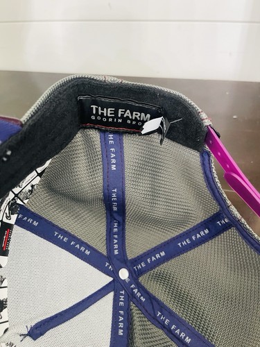 Goorin Bros The Farm Animal Trucker Eggplant “Cock” Rooster Purple Limited New - Picture 6 of 6