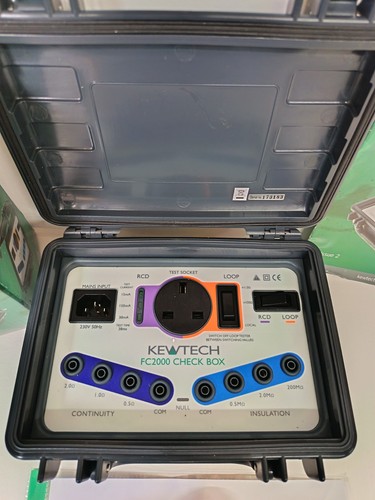 Kewtech FC2000  Check Box - Calibrated - Next Due - 30 October 2026 - Picture 4 of 8