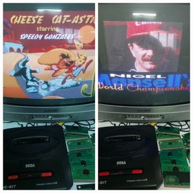 30 games for sega mega drive pal region (pcb's) everything works excellent games