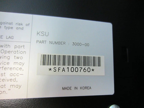 Vodavi XTS Key Service Unit with Power Supply (KSU) (3000-00) - Picture 6 of 6