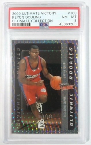 2000 Ultimate Victory Keyon Dooling Ultimate Collection 058/100 PSA 8 NM-MT - Picture 1 of 2