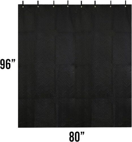 XL Sound Dampening Blanket 96"x80" - Grommeted Heavyweight Recycled Fabric - Picture 4 of 9