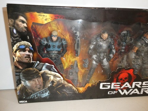 Gears Of War 4 pack NECA series 2 Figure box Set Marcus Fenix Dom Baird theron - Bild 2 von 9